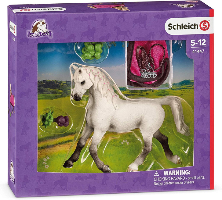 Schleich – Arabská kobyla s doplňky