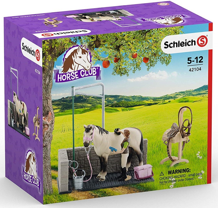 Schleich - Umývací koutek pro koně 42104