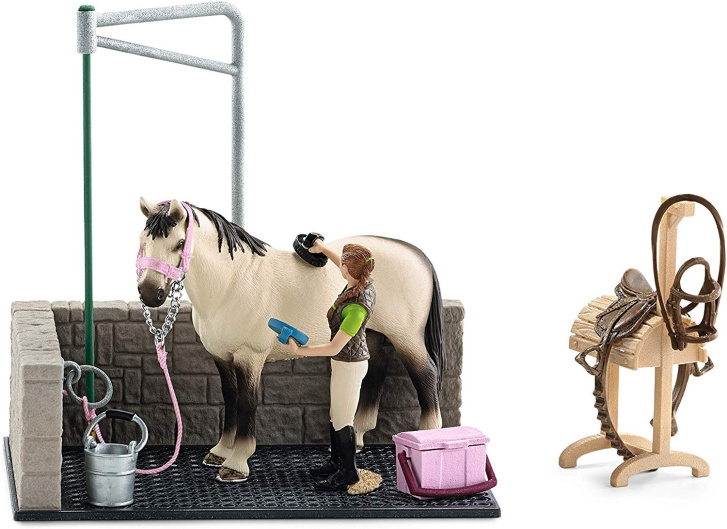 Schleich - Umývací koutek pro koně 42104