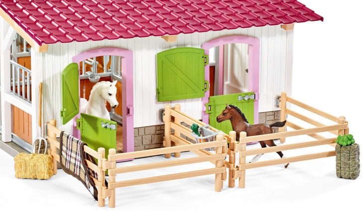 Schleich - Stáj s koňmi