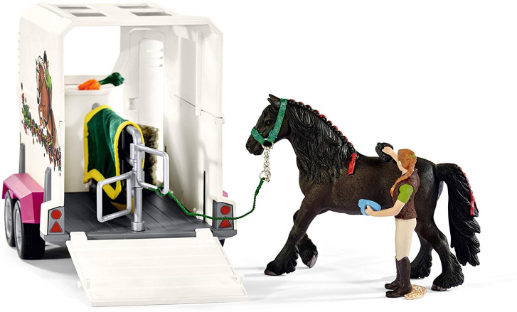 Schleich - Pick-up s přívěsem 42346