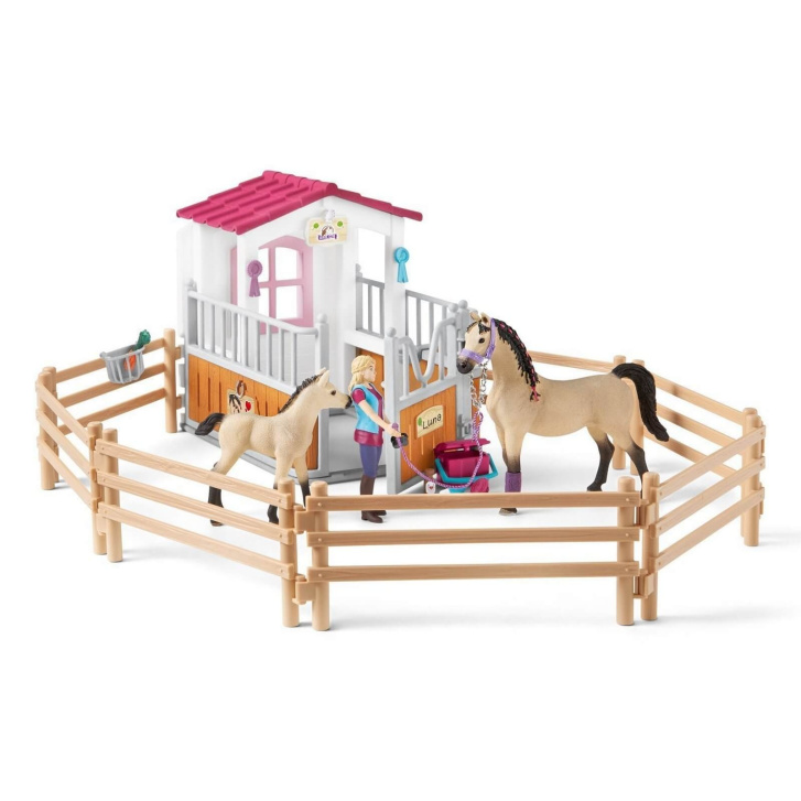 Schleich - Stáj s koňmi