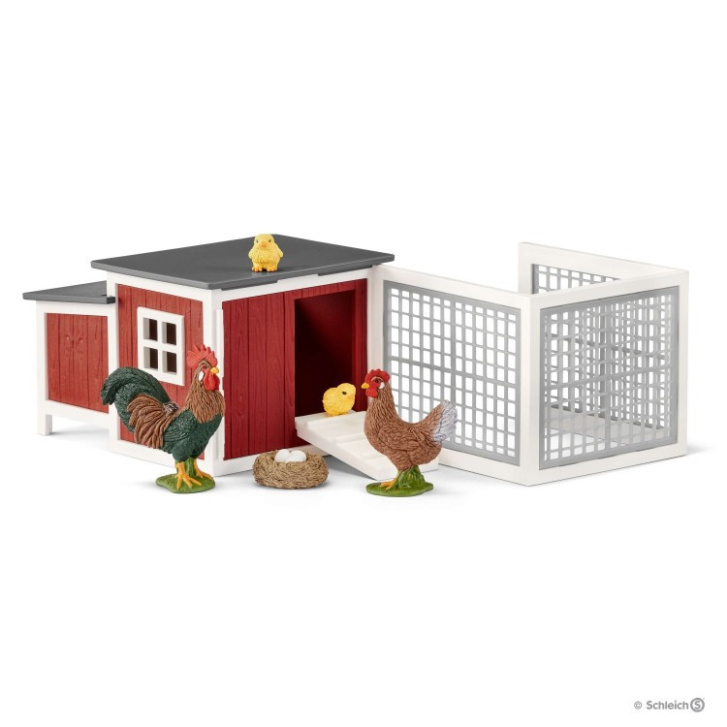 Schleich- Kurník se zvířátky 42421