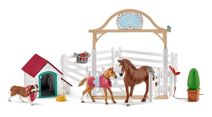 Schleich - Ohrádka s koníky 42458