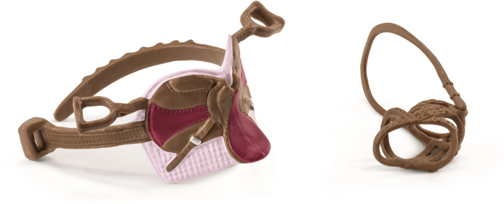 Schleich – Sedlo s uzdou 42490