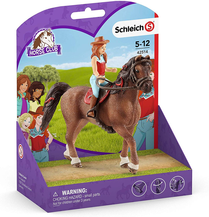 Schleich - Hannah a kůň Cayenne 42514