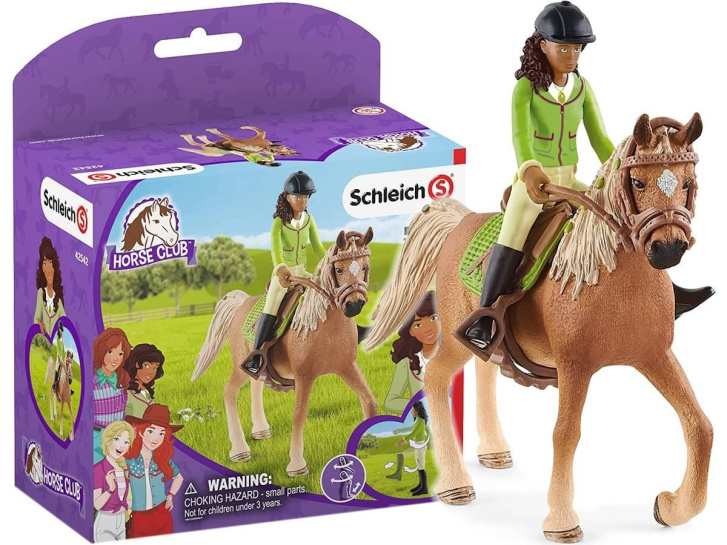 Schleich – Sarah a kůň Mystery s doplňky 42542