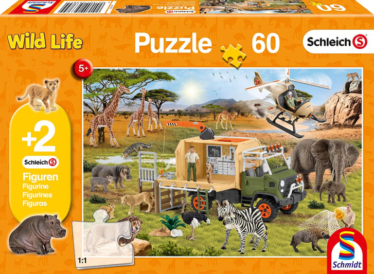 Puzzle 60 – Divoká zvířata