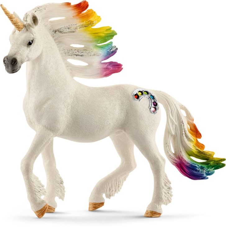 Schleich Bayala - Duhový jednorožec hřebec 70523