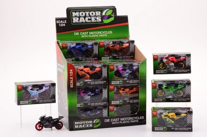 Model motorky 1:24