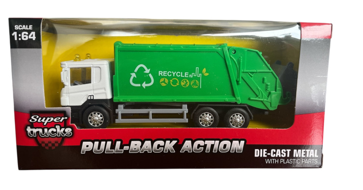 Nákladní automobil 1:64 Popelářské Auto