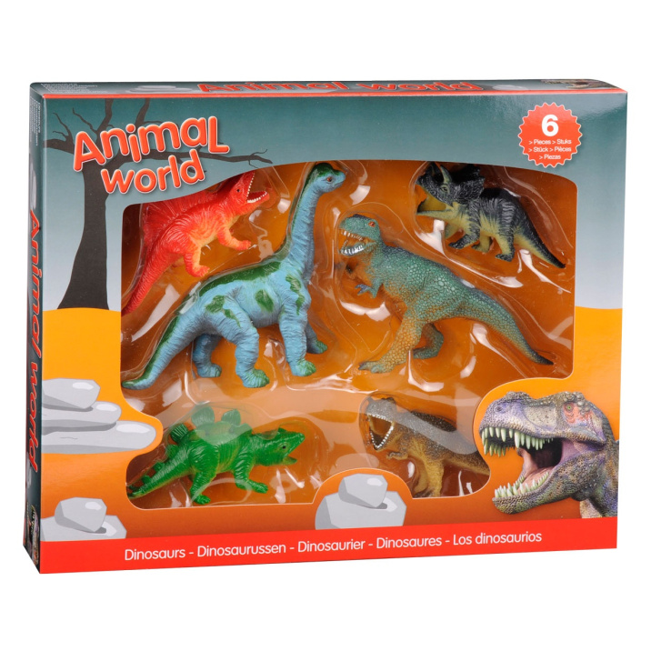 Souprava dinosaurů 6 ks