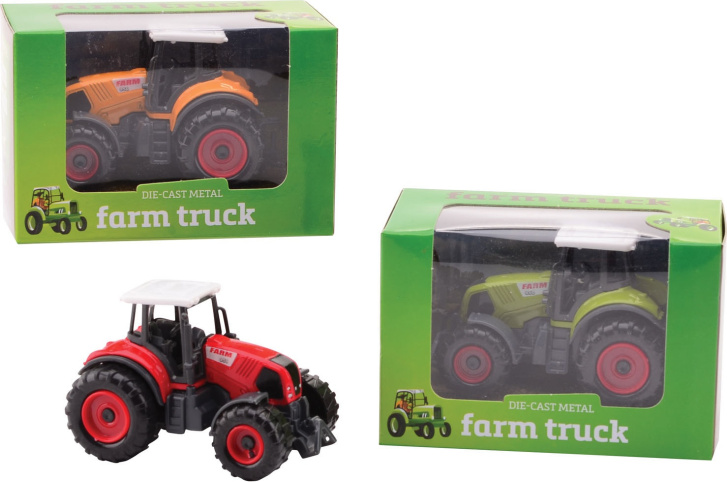 Kovový traktor