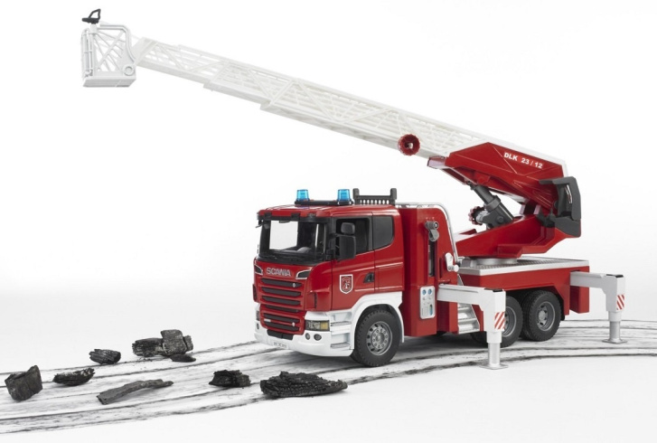 Hasičské auto Scania