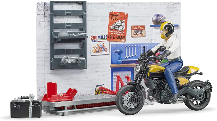 Bruder - Servis motorek