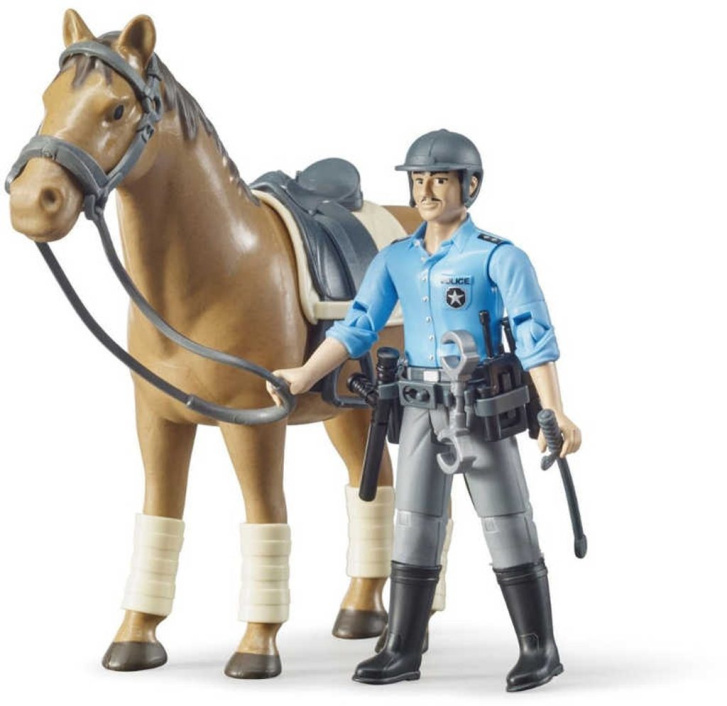 Bruder – Policejní kůň s jezdcem