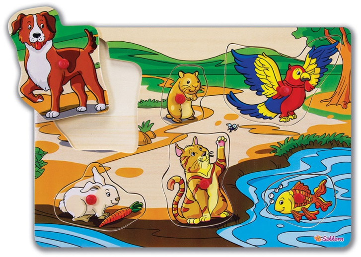 Dřevěné puzzle