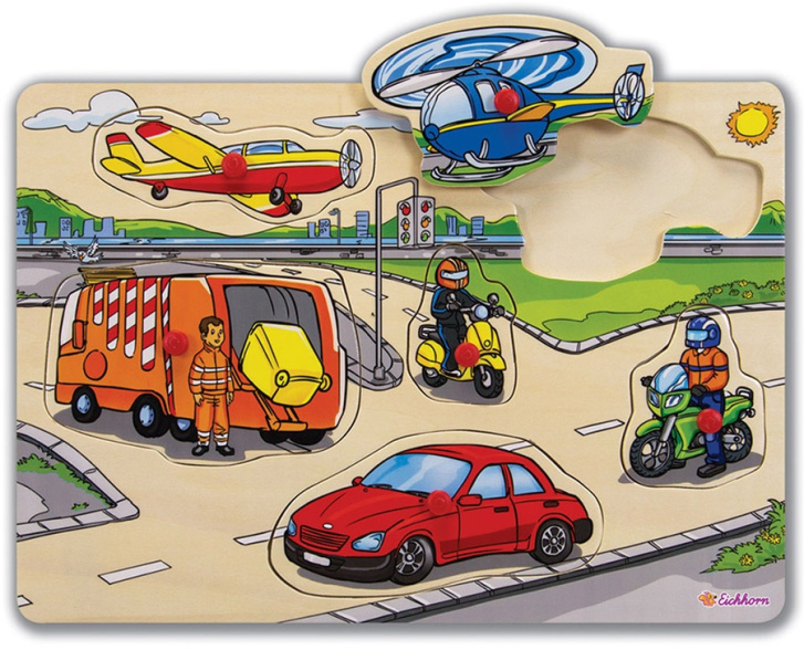 Dřevěné puzzle