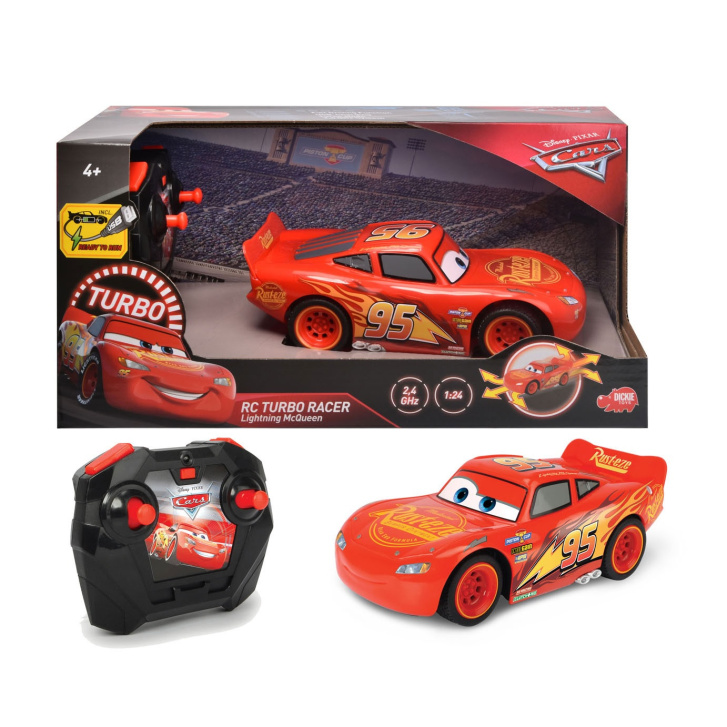 Cars – RC Turbo Lightning McQueen 1:24