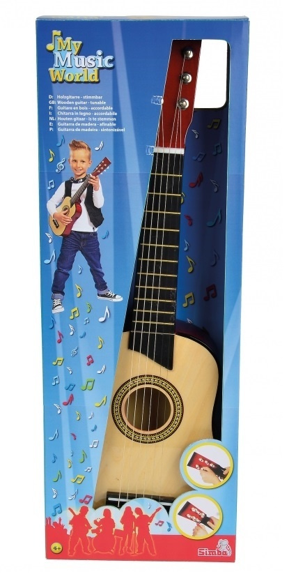 Dřevěná kytara
