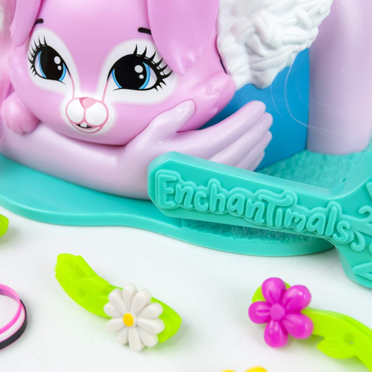 EnchanTimals - Česací hlava Bree Bunny