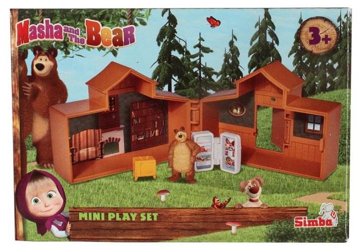 Máša a medvěd - Mini hrací set