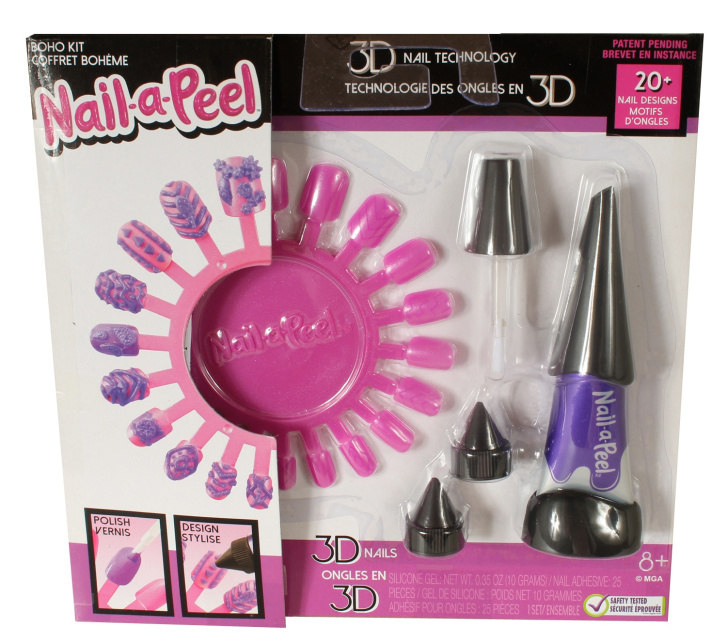 Nail-a-Peel - Kreativní 3D nehty
