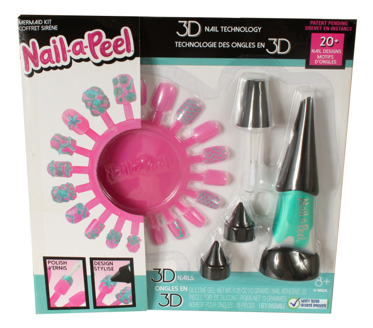Nail-a-Peel - Kreativní 3D nehty