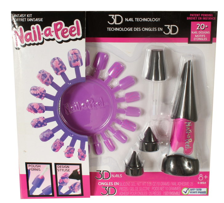 Nail-a-Peel - Kreativní 3D nehty