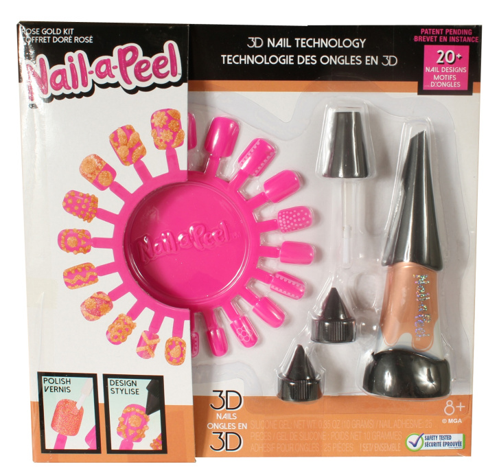 Nail-a-Peel - Kreativní 3D nehty