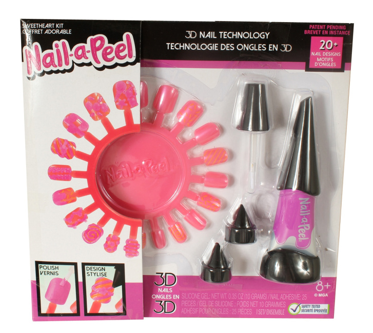 Nail-a-Peel - Kreativní 3D nehty
