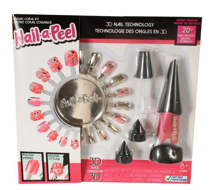 Nail-a-Peel - Kreativní 3D nehty