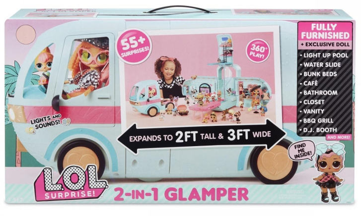 L.O.L. Surprise - Glamper karavan 2v1