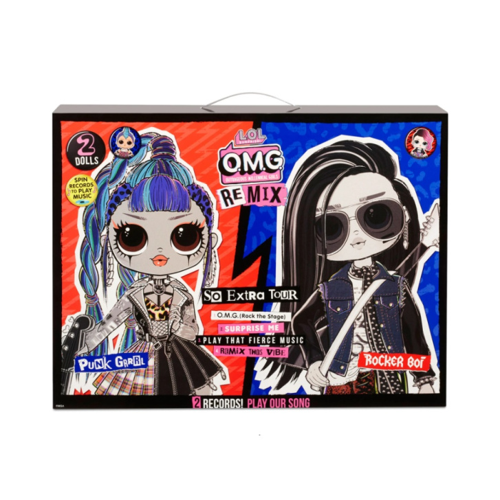 L.O.L. Surprise! O.M.G. Remix Rocker Boi & Punk Grrrl
