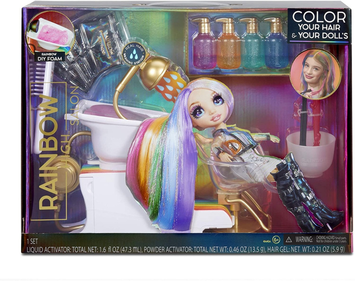 Rainbow High – Kadeřnický salon