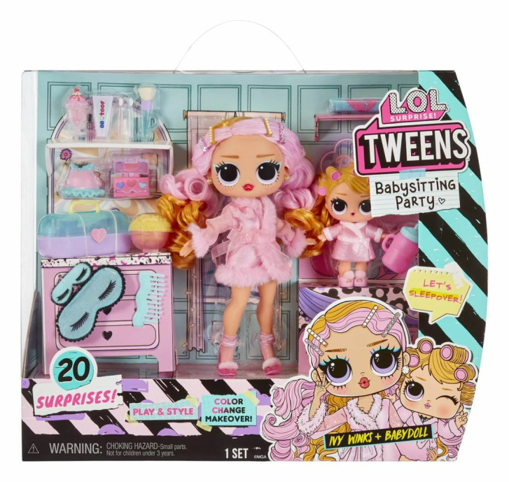 L.O.L.Surprise! Tweens Babysitting Party – Ivy Wings + Babydoll