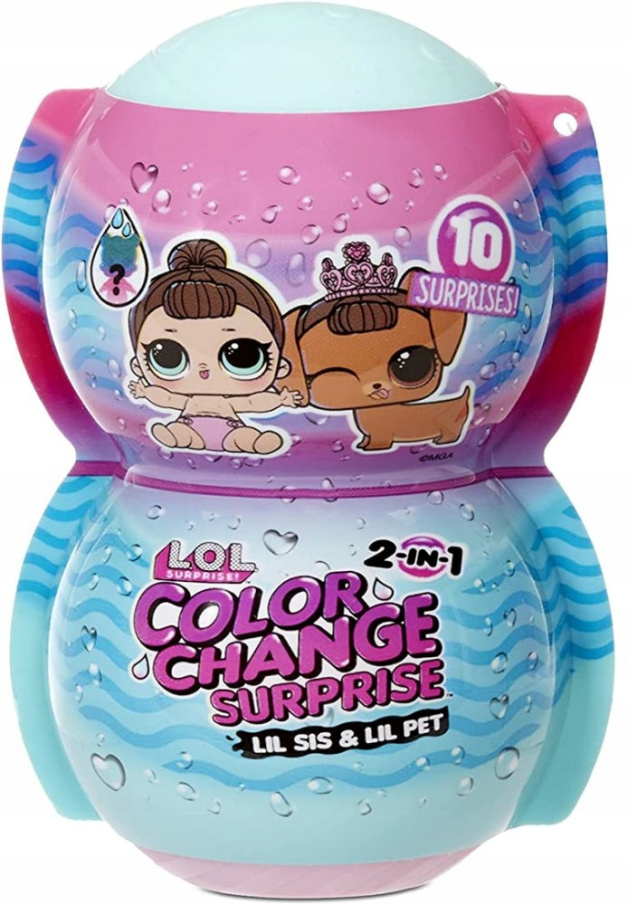 L.O.L. Surprise- Color Change Lil Sis & Lil Pet