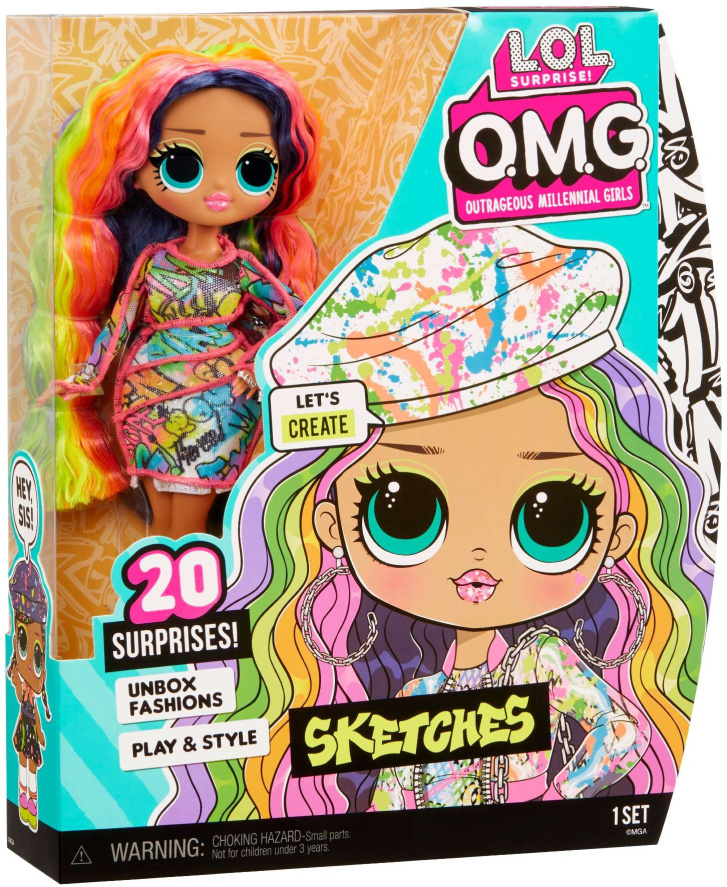L.O.L. Surprise! O.M.G.- Sketches