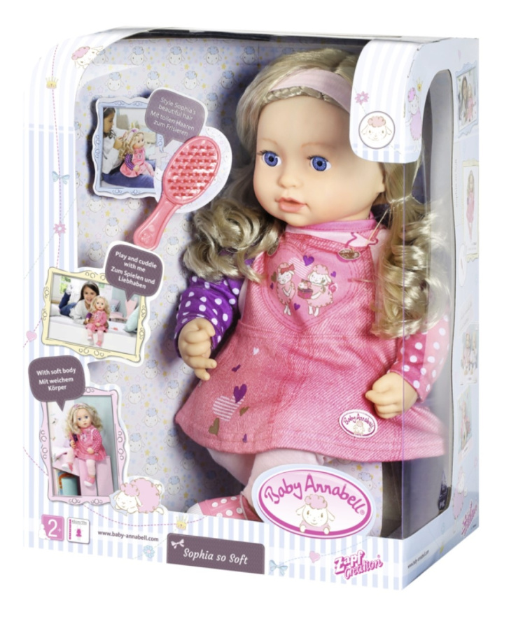 Baby Annabell –Sophia s vlásky