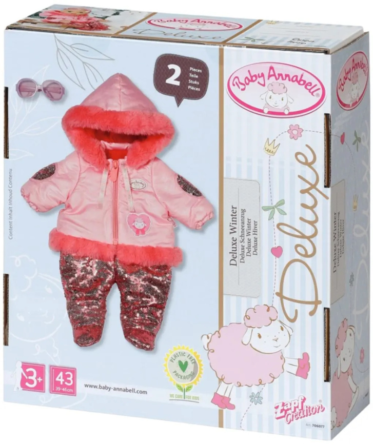 Baby Annabell – Zimní kombinéza De luxe