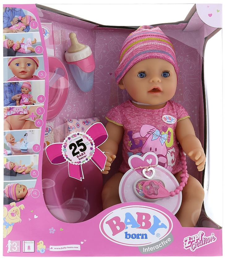 Baby Born - Interaktívna panenka