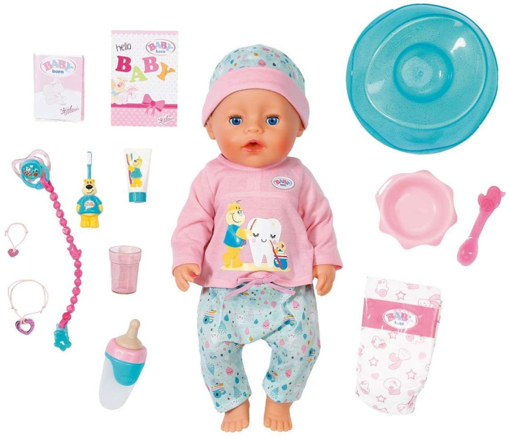 Baby Born Soft Touch - Panenka s doplňky