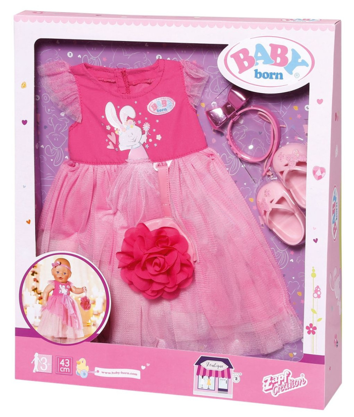 Baby Born - Plesové šaty set