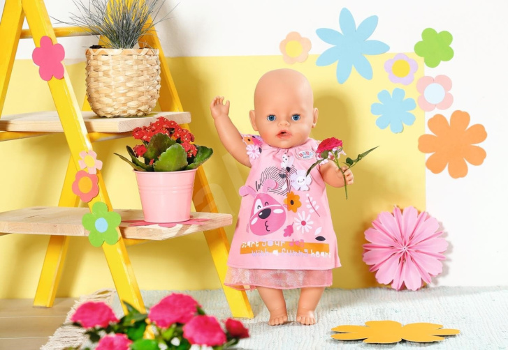 Baby Born - Růžové šaty