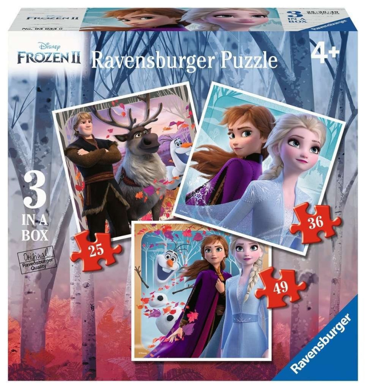 Puzzle 3v1 – Frozen II