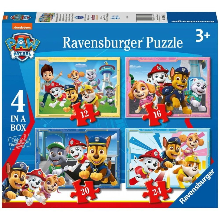 Puzzle 4v1 – Paw Patrol