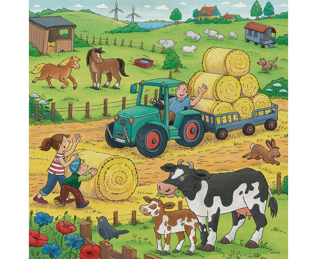 Puzzle - Farma 3v1