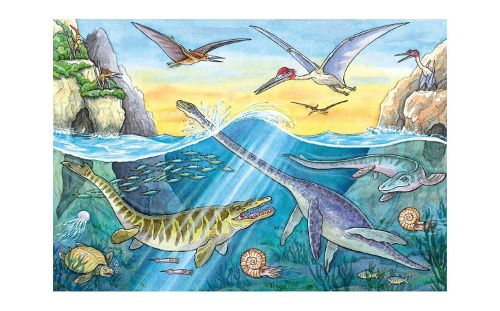Puzzle 2x24 - Dinosauři