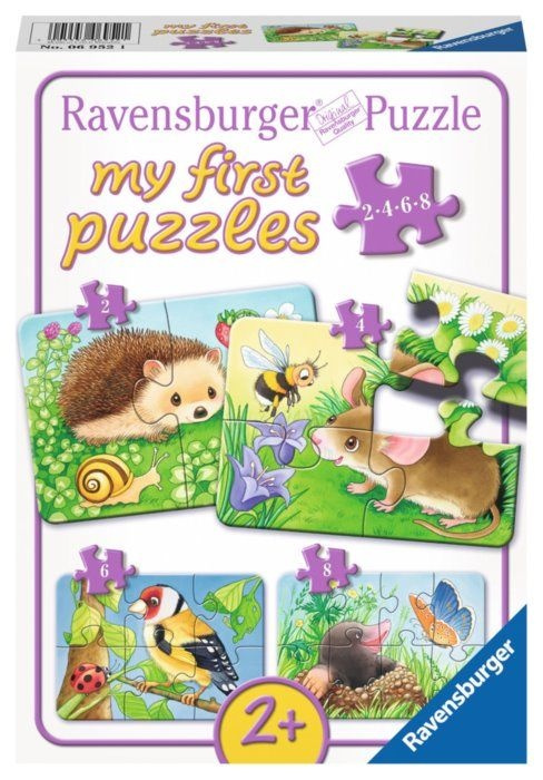 Puzzle - Zvířátka 4v1