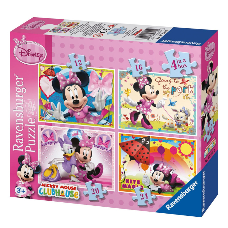 Puzzle 4v1 – Minnie Mouse